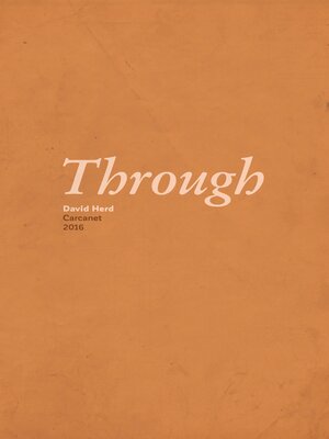 cover image of Through